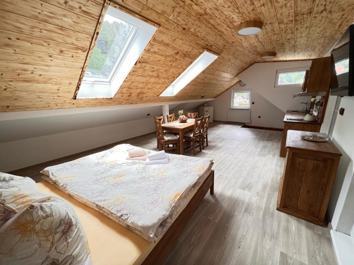 Pension Pod Skalou Hřensko エクステリア 写真